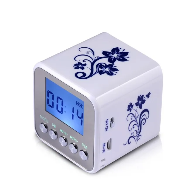 Новый Nizhi TT032 миниатюрный портативный цифровой fm радио Поддержка Карта памяти SD