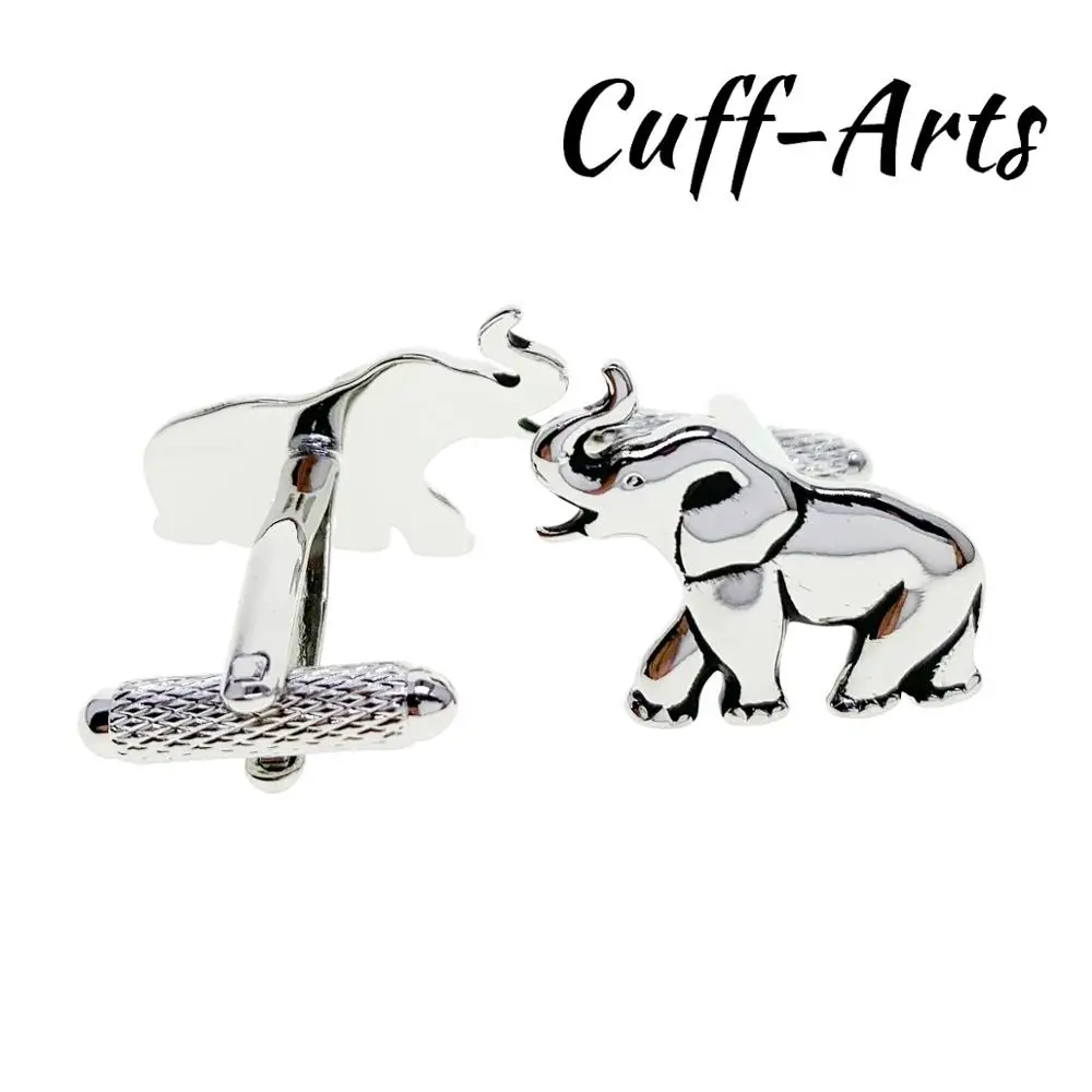 Запонки для мужчин запонки со слонами подарки бутон де Манш Gemelos Gemelli Spinki от Cuffarts