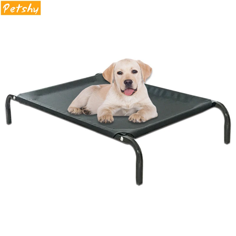 Petshy большой коврик для кровати собаки летний открытый Крытый дышащий сетчатый повышенные кровати для собак питомник съемный Прохладный Отдых для сна домашний диван для кошек