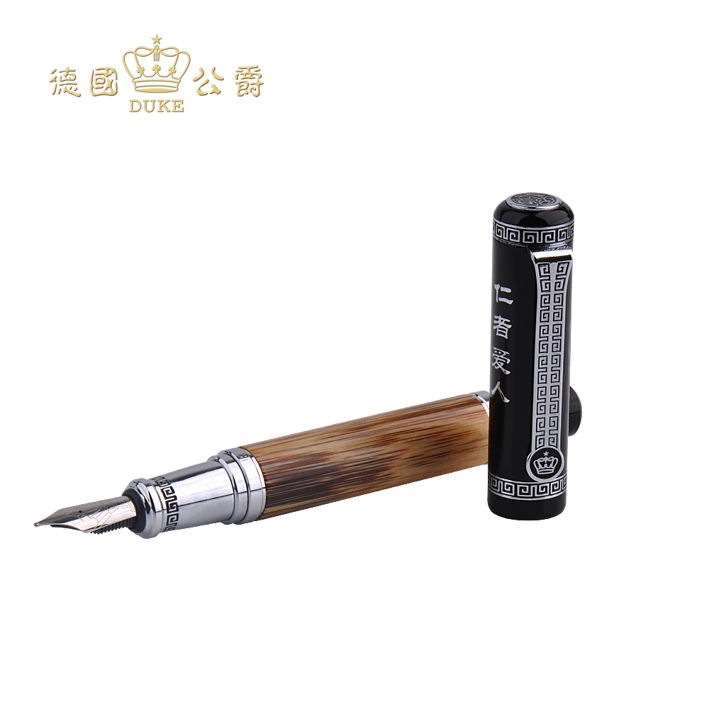 Роскошные Конфуций перьевая ручка с коробкой Duke Iraurita чернильная ручка NIB самый лучший подарок пишущие ручки для Бизнес партнера и учитель