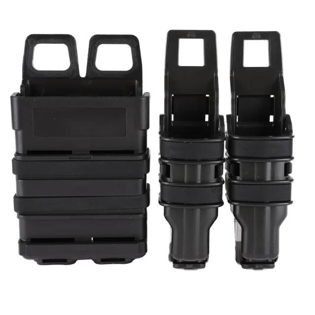 1 Охота Airsoft крепежный элемент для магазина Пистолетная обойма Чехол Военная магазин для патронов тактическая кобура Пластик подсумок - Цвет: 1