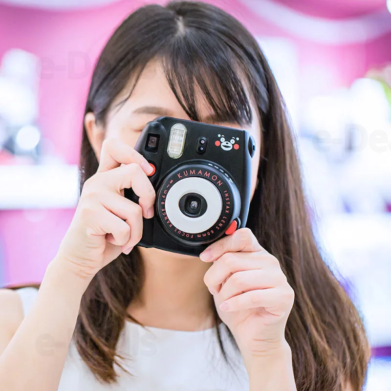 Набор камер Fujifilm Instax Mini 8 KUMAMON, мгновенная камера Kumanon с пленкой Kumanon+ ноутбук+ наклейки+ Специальное кольцо для ключей+ ремешок