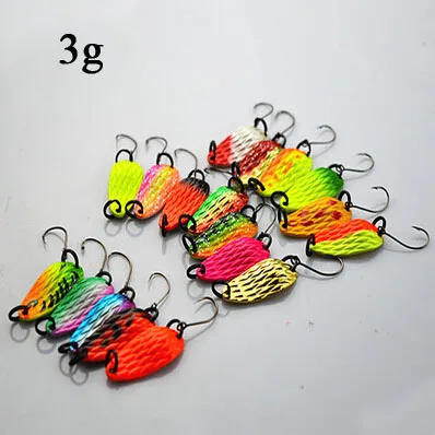 Лидер продаж металлическая приманка в виде ложки разных цветов для ловли форели