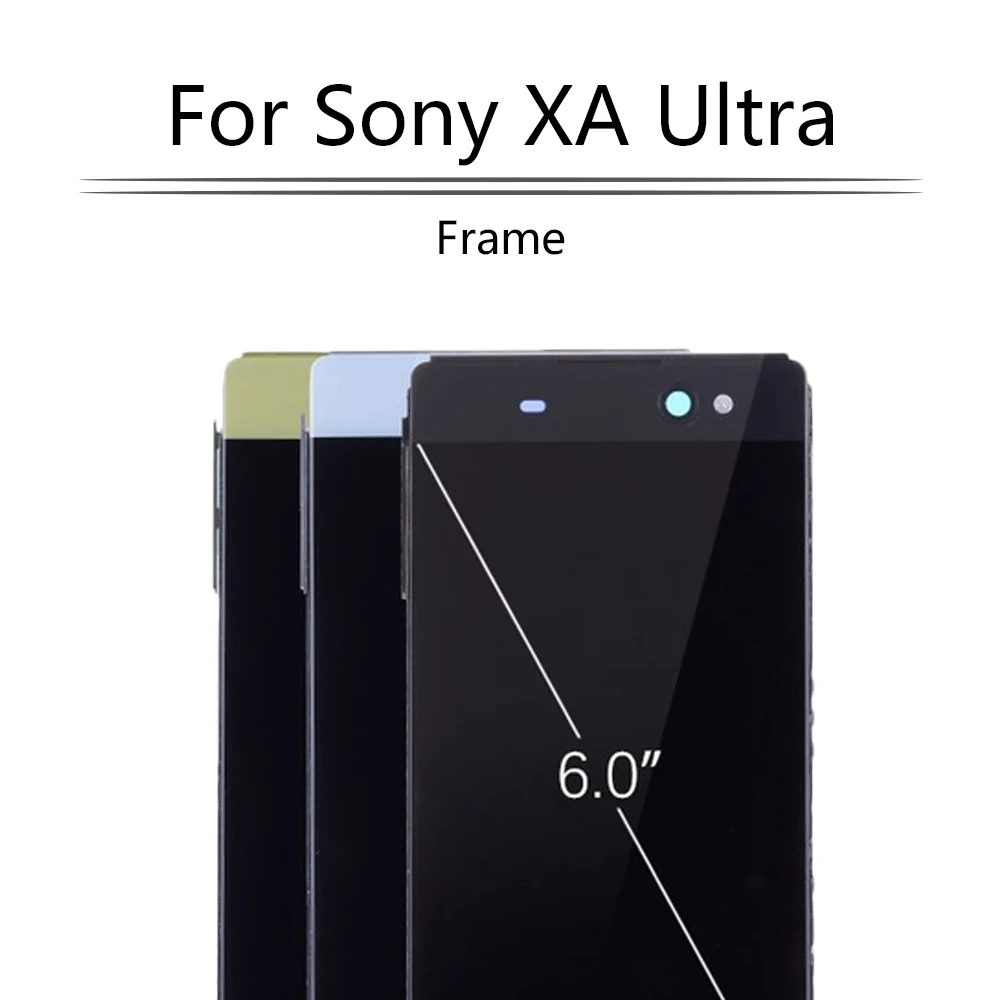 6 0 &quotОригинальный ЖК дисплей для SONY Xperia XA ультра сенсорный экран Рамка XPERIA F3211 F3212