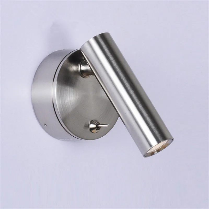 Светодиодная настенная лампа простой модный автоматический светильник для