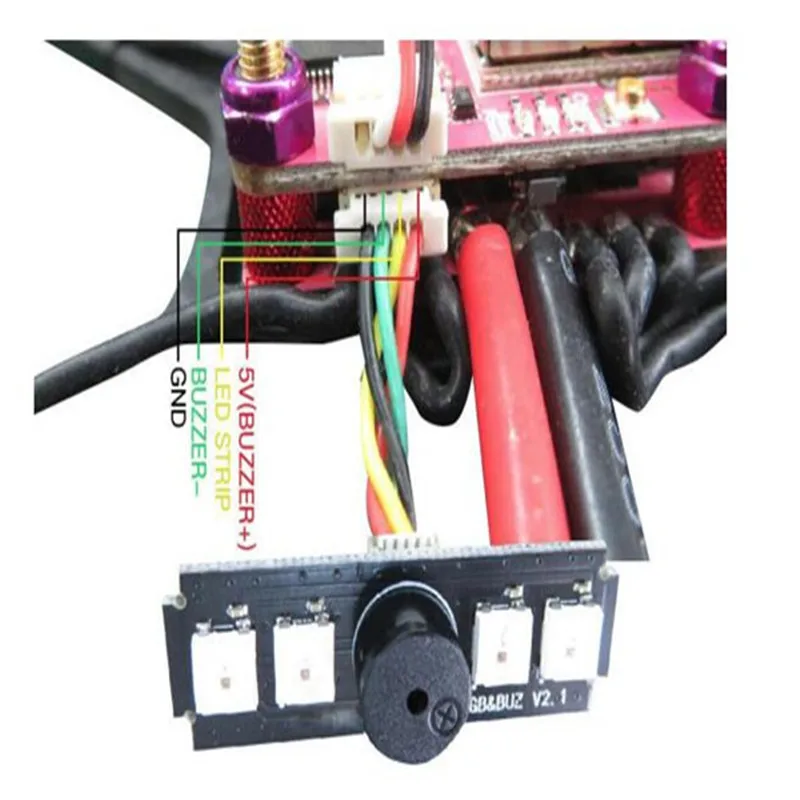 Exuav мини F4 Flytower AIO OSD игровые джойстики 20A 4 в 1 BL_S ESC 48CH 25/100/200 мВт VTX для модели RC