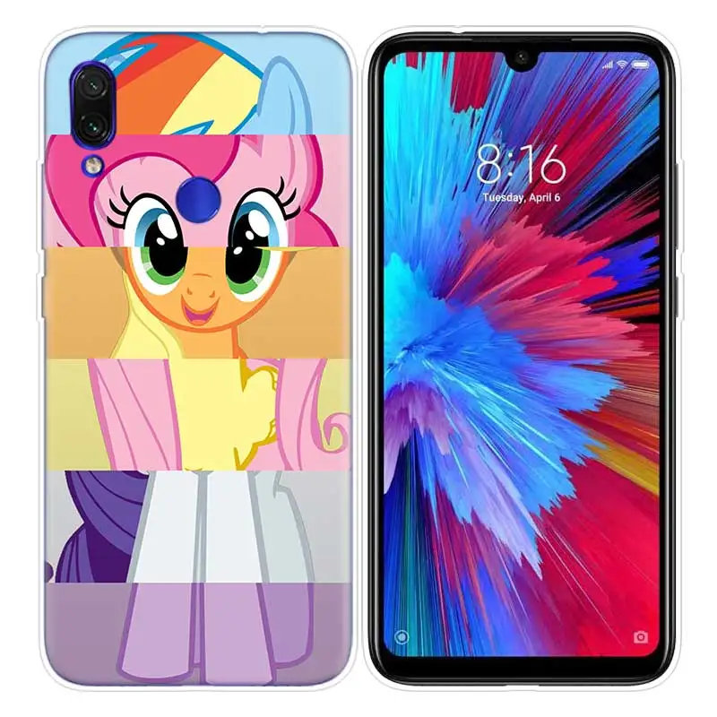 Чехол My Little Pony для Xiao mi Red mi Note 7 7S K20 Y3 GO S2 6 6A 7A 5 Pro mi Play 9T A1 A2 8 Lite Poco F1 аниме чехлы для телефонов - Цвет: 09