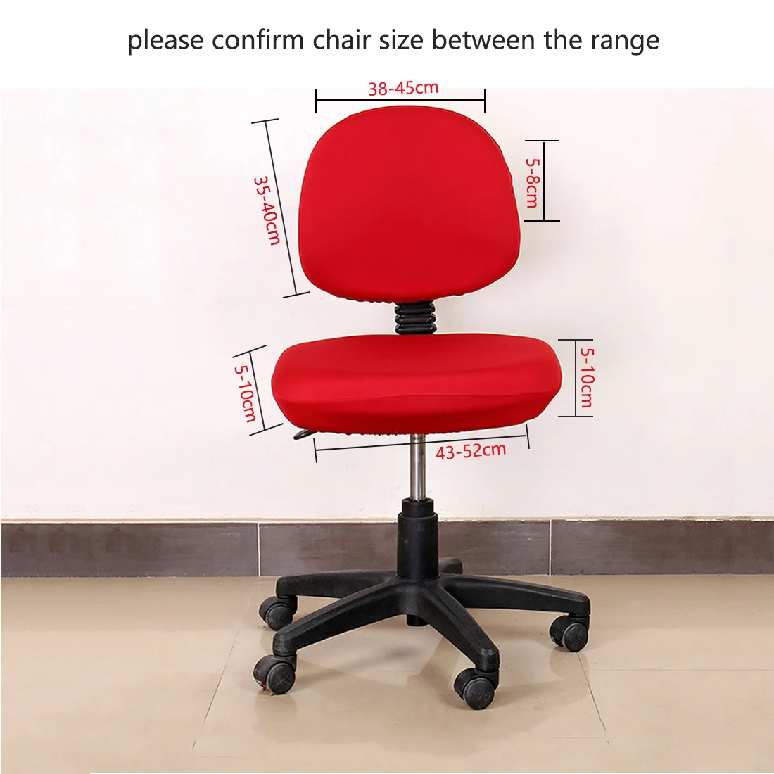 Эластичные чехлы из спандекса для офисных компьютерных стульев | Дом и сад