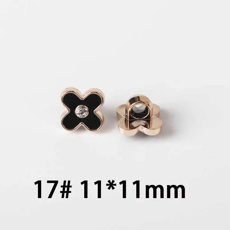 20 шт./компл. пуговицы из смолы в форме белого черного сердца цветка бабочки с