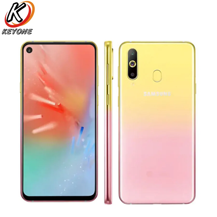 Фирменная Новинка Samsung Galaxy A8s SM-G8870 4glte мобильный телефон 6," 6 ГБ ОЗУ 128 ГБ ROM Восьмиядерный процессор Snapdragon 710 четыре камеры с ближней бесконтактной связью