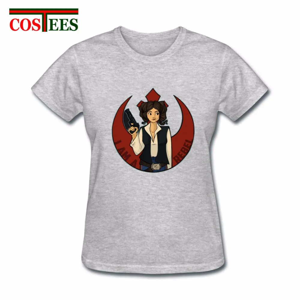 Camiseta/футболки принцессы Leia Rebel Женская Повседневная футболка женская с принтом