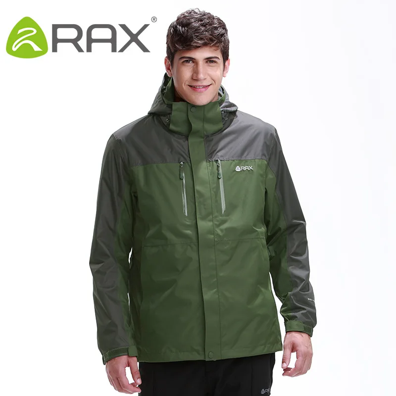 Мужская Флисовая Куртка Rax водонепроницаемая ветрозащитная куртка-софтшелл для