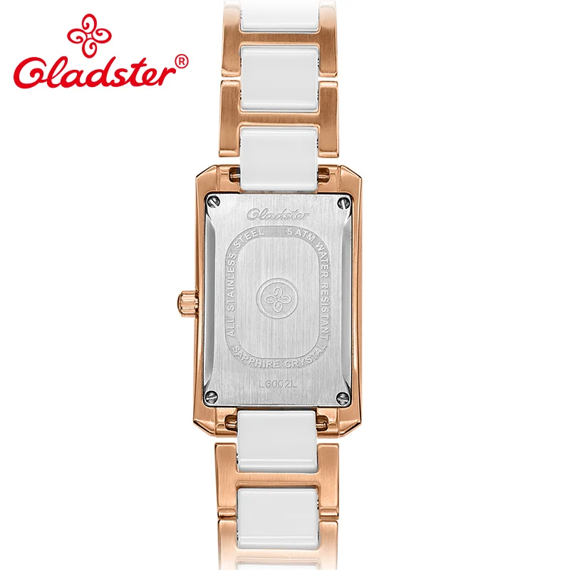 Женские наручные часы Gladster роскошные японские керамические MIYOTA GL30 с сапфировым