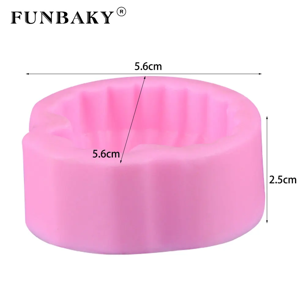 FUNBAKY силиконовая форма для мыла в виде раковины океана детская свечная ручной