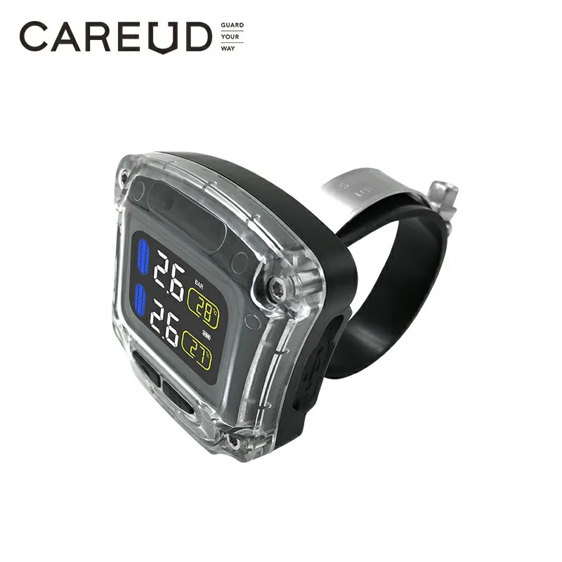CAREUD M3 B Новейший беспроводной мотоцикл TPMS система мониторинга давления в шинах 2