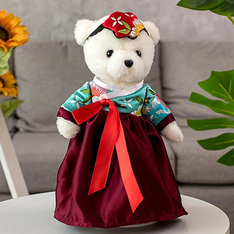 1 шт. Милая балетная юбка в стиле ретро плюшевый мишка плюшевые игрушки платье