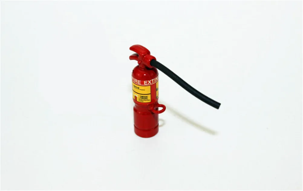 Лидер продаж масштаб 1:12 красный огнетушитель Миниатюрные аксессуары для