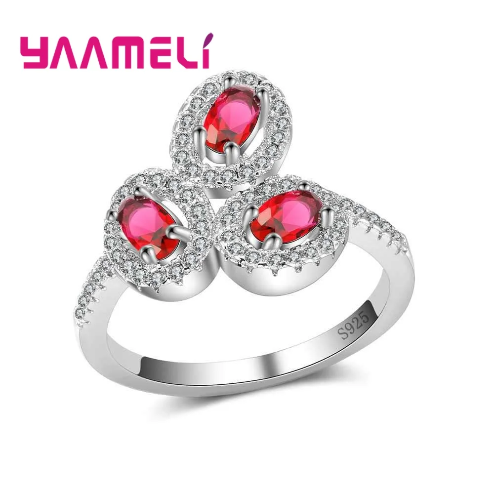 

Fashion 925 Sterling Silver Accessories With Clear Quality AAA+ Cubic Zirconia Wonderful Weding/Engagement Promise Gift