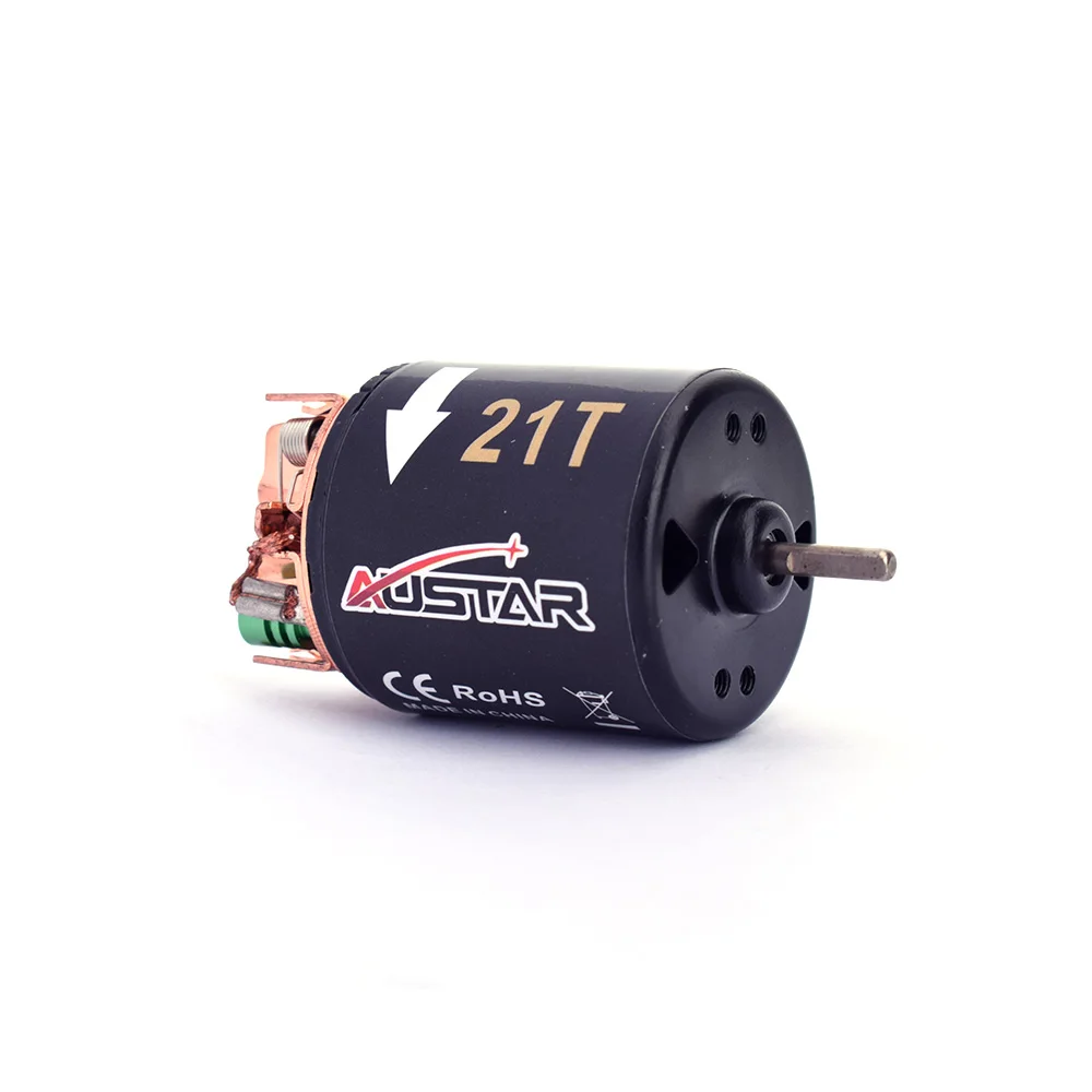 AUSTAR RS 540 21T 3 17 мм модифицированный матовый двигатель для 1/10 Axial SCX10 RC4WD D90|Детали и