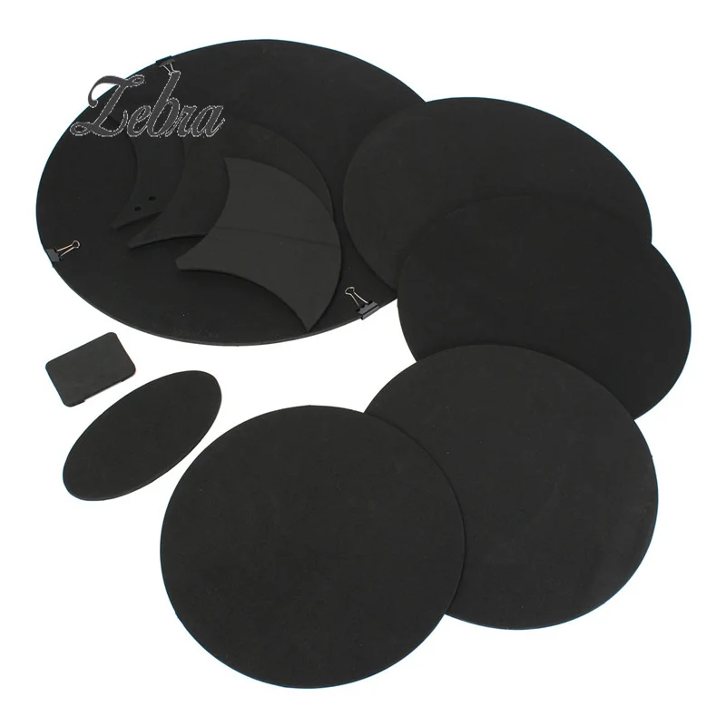 1 комплект бас Малый Барабаны звук Выключение звука Глушители для автомобиля мин