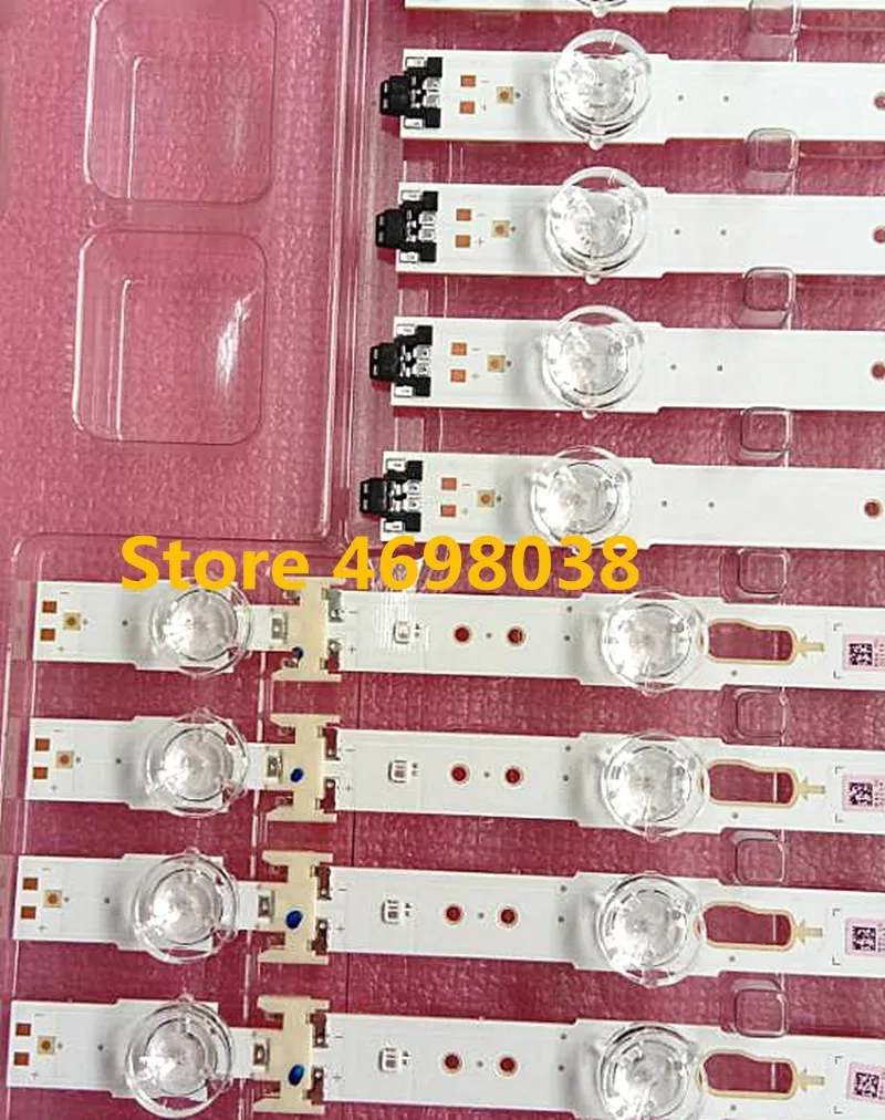 12 шт. Светодиодная лента подсветки для Samsung UE50KU6079K UE50KU6000 BN96 39657A 39658A S_KU6K_50_FL30_L7 R6 LM41