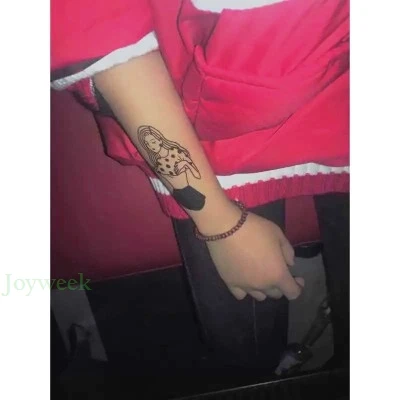 Водостойкие временные тату наклейки Старая школа сексуальные девушки флэш