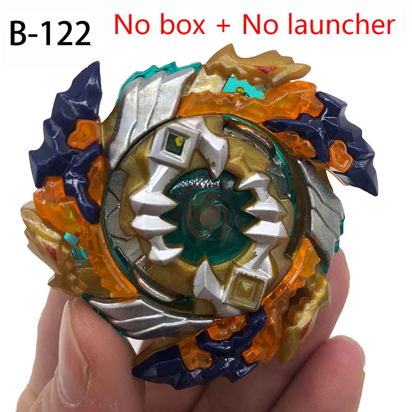 B122 No launcher Beyblade Burst Arena Toupie Beyblade Burst B133 Металл Fusion без пускового устройства и коробки Bey blade B110 B104 B129 лезвия игрушки - Цвет: B122 No launcher