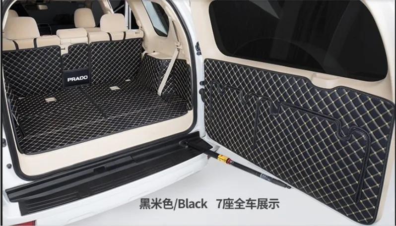 

Full Rear Trunk Tray Liner Cargo Mat For For TOYOTA LAND CRUISER PRADO 150 2010-2019 Floor Protector foot pad High Quality mats