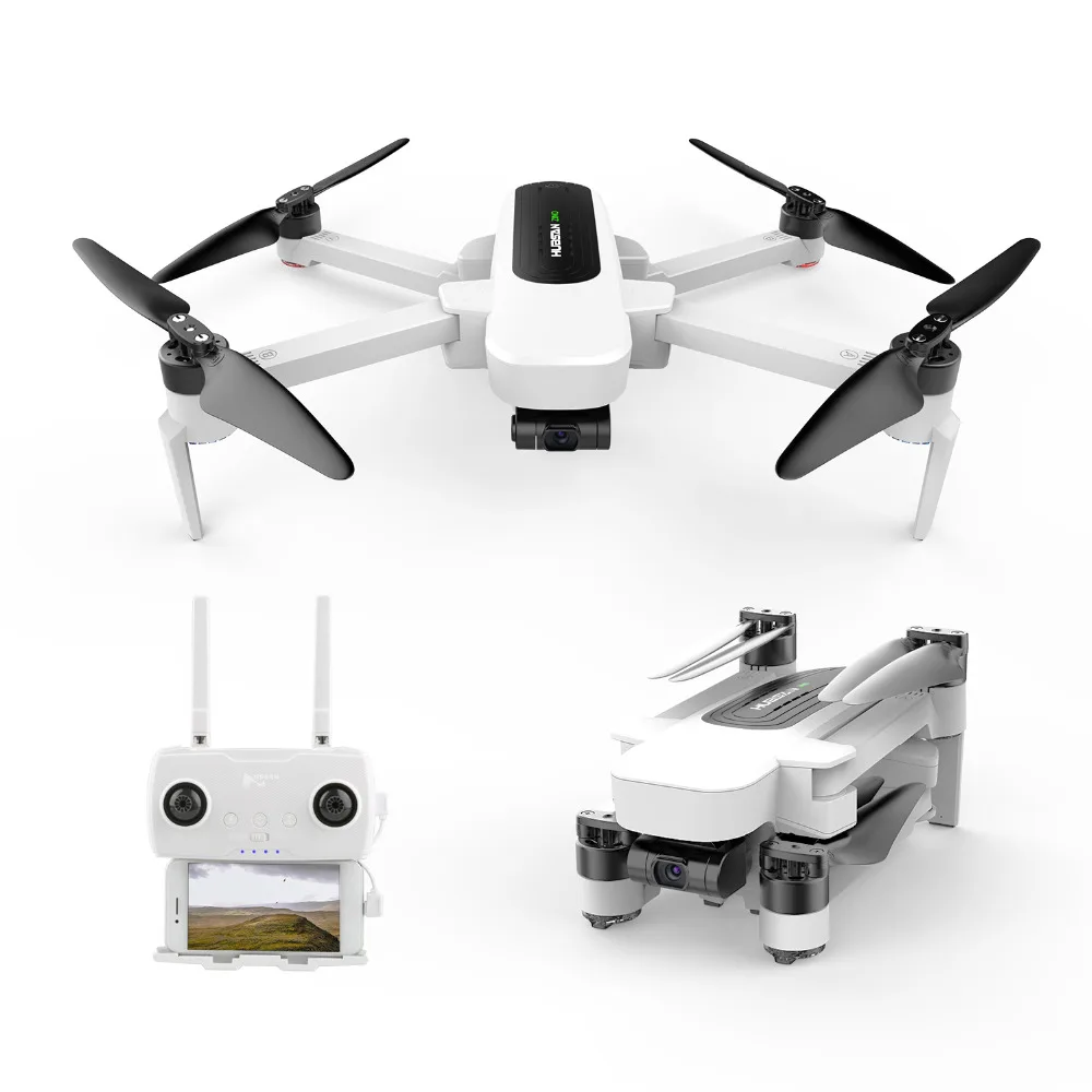 Hubsan Zino gps 5 8 Г 1 км Складная рукоятка WI FI с видом от первого лица в формате 4 K UHD