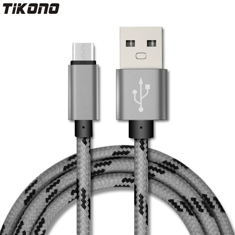 Кабель зарядного устройства микро-usb плетеный сверхмощный Micro USB кабель для
