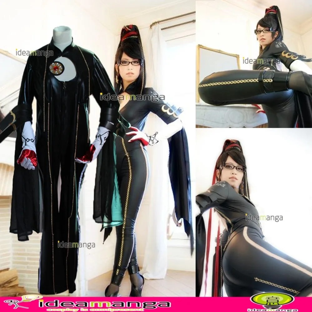 

Горячая игра Bayonetta Хэллоуин Рождество косплей костюм для женщин
