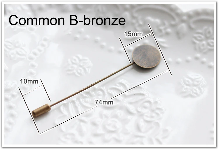 common B bronze 2 шт Серебряный тон Лист груша безопасные булавки нержавеющая сталь брошь ювелирные изделия безопасные булавки брошь ремесло для DIY Швейные Инструменты Аксессуары - Цвет: common B bronze