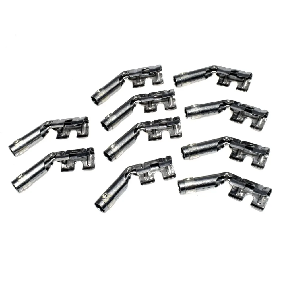 ISANCE Set of 10 MSD 34605 Dual Band Spark Plug Wire Terminals Ends Connector | Автомобили и мотоциклы