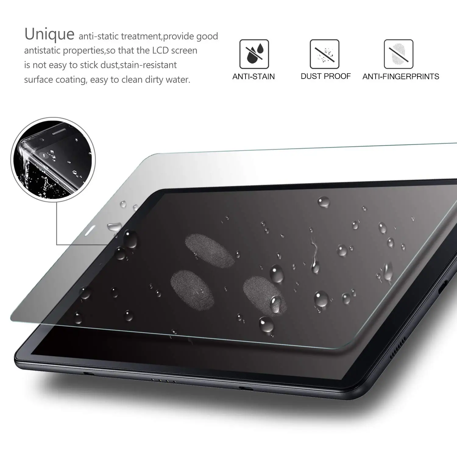 Экран протектор для Samsung Galaxy Tab S5e 10,5 Wi-Fi T720 закаленное Стекло для Samsung Galaxy Tab S5e LTE 10," T725 пленка