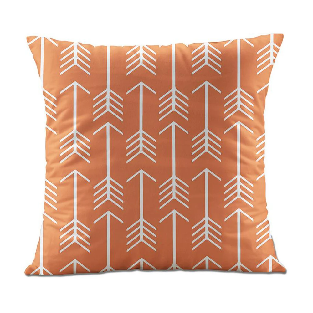 1pc Vintage Geometric Linen Decorative Pillowcases 470*740'' Pillowslip | Дом и сад