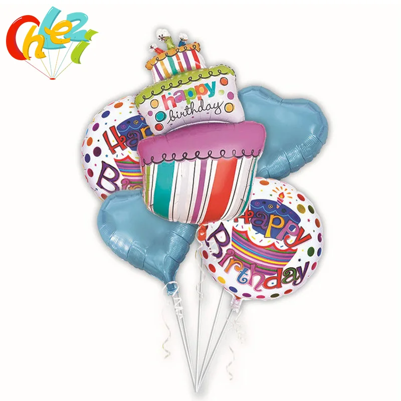 5 шт. фольгированные гелиевые шары 18 дюймов | Дом и сад