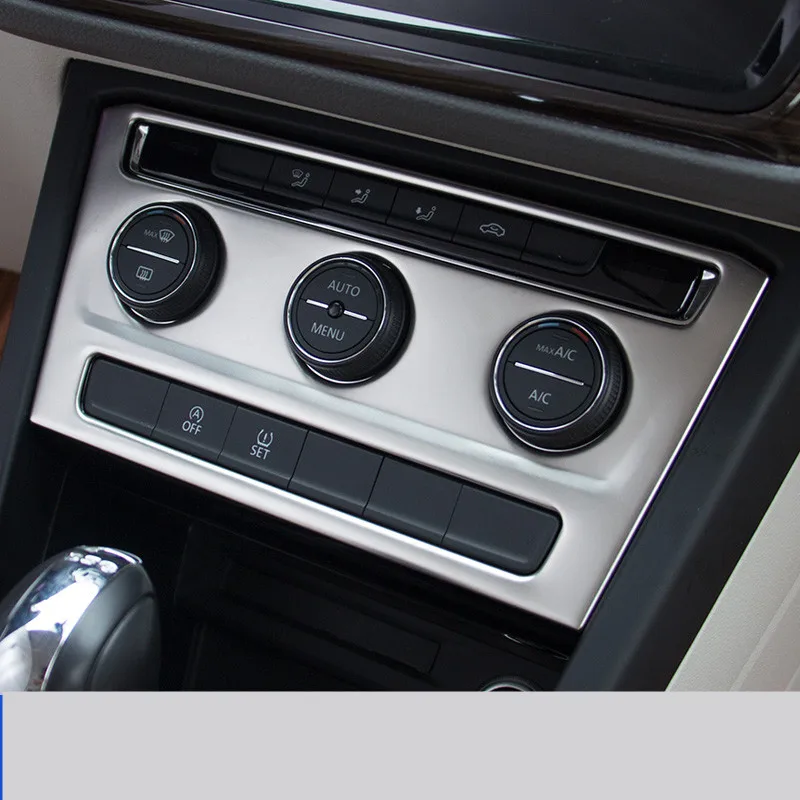 Консоль навигационная CD рамка кондиционера для Volkswagen Touran 2016 2017 2018 AA387|Лепнина