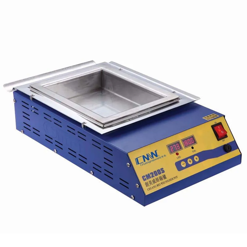 200S свинцовая двойная цифровая паяльная кастрюля Пайка и Распайка для ванной