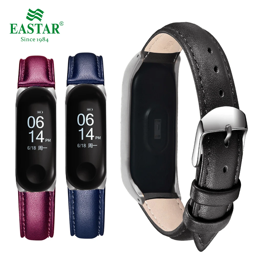 Кожаный ремешок для часов Xiaomi mi Band 3 и mi Band 2 ремешок для часов Ремешок для Xiao mi аксессуары браслет mi Band 3 ремешок