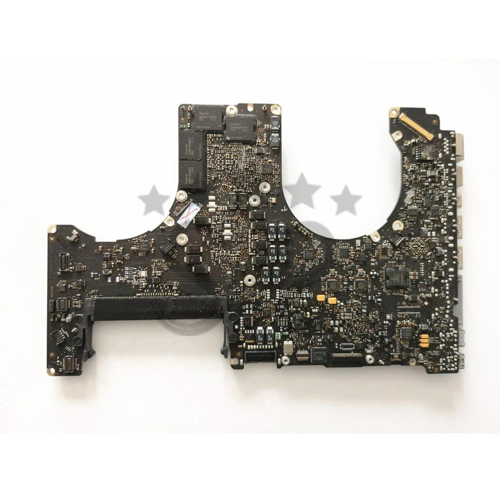 Год 2011 материнская плата A1286 материнская плата для Macbook Pro 1" MD318LL/A MC723LL/A i7 2,2 ГГц используется оригинальная