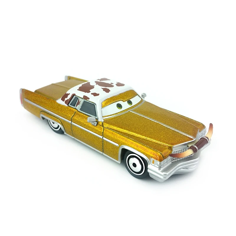 Disney Pixar Cars Tex Dinoco 1:55 металлический литой автомобиль Развивающие игрушки модель автомобиля для мальчиков Детский подарок на день рождения
