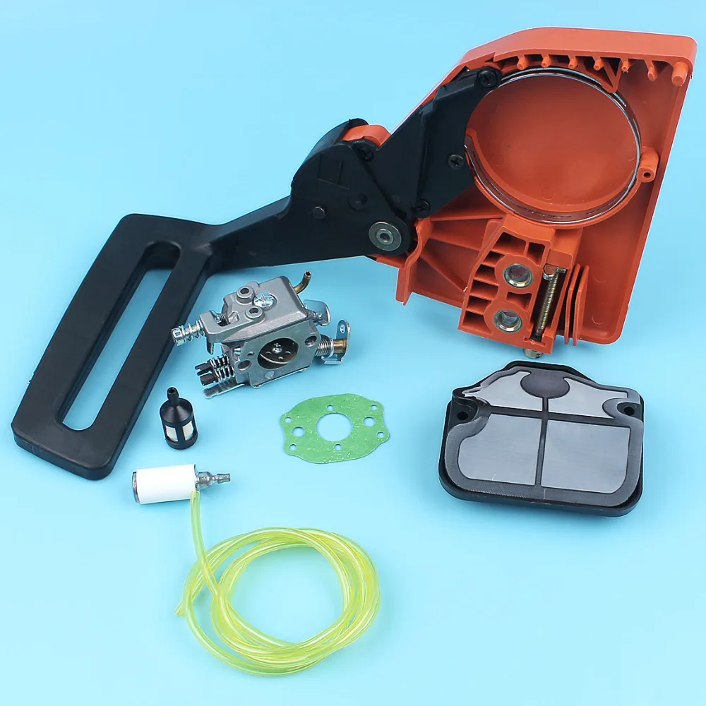 

Carburetor Chain Brake Sprocket Side Cover Fuel Air Filter For Husqvarna 136 137 141 142 Chainsaw Replacment Parts ZAMA C1Q-W29E
