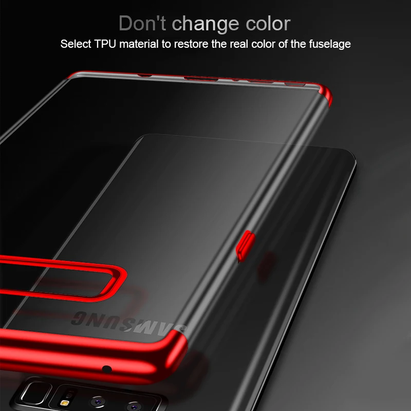 Чехол для Samsung Galaxy S10 Мягкая силиконовая задняя крышка из ТПУ с прозрачным