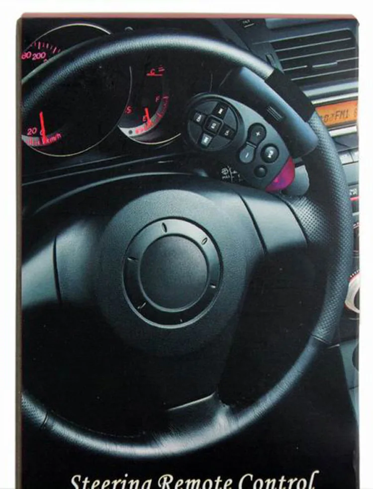 Универсальный автомобильный Стайлинг электронные аксессуары рулевое колесо DVD