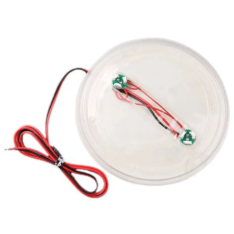 Новинка высокое качество 1 шт. красная светодиодная Автомобильная наклейка с