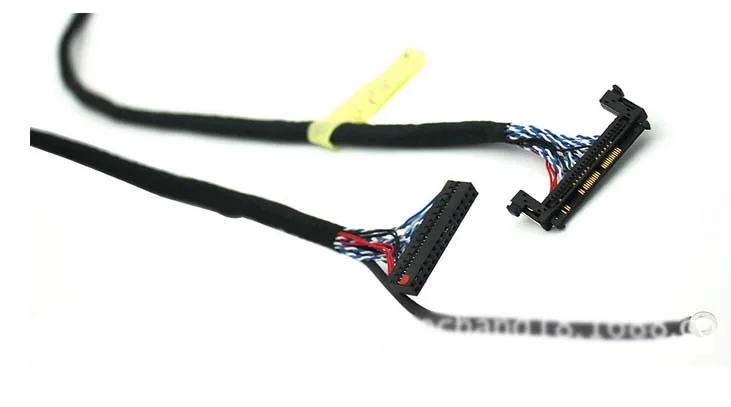 ЖК-кабель LVDS x 51Pin 10 шт. HD большой размер ТВ-монитор контроллер Borad кабель 550 мм для