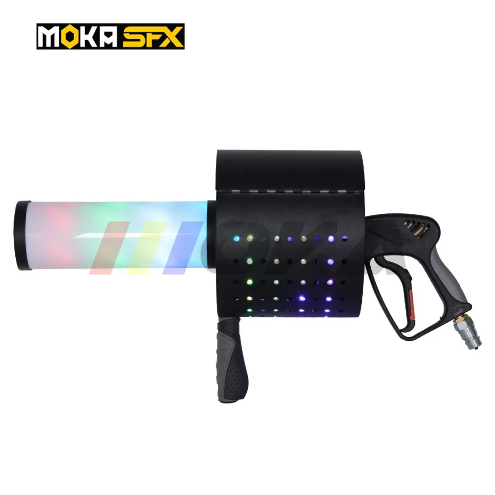 Светодиодный CO2 Confetti Cannon супер светодиодный co2 dj gun magic Jet Machine Spray Height 6 7m|Эффект