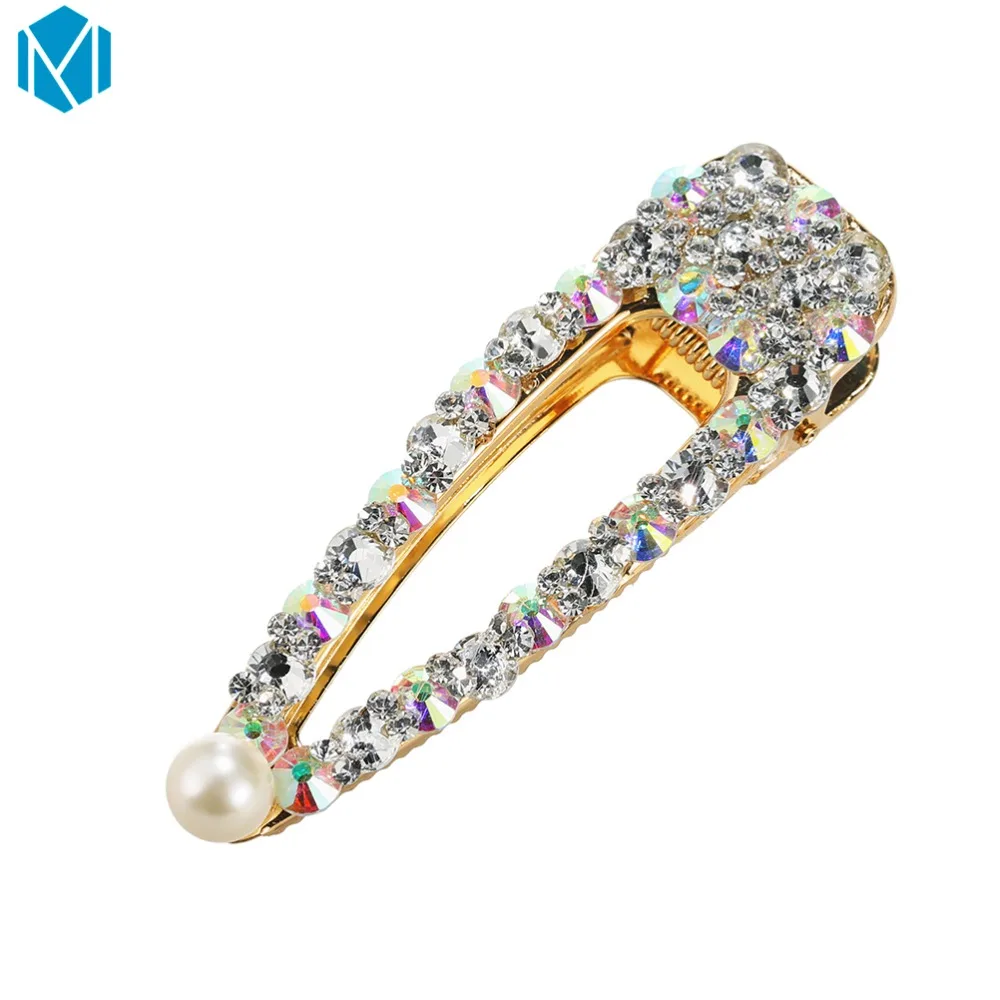 SNS/популярные модные заколки для волос из кристаллического сплава со стразами