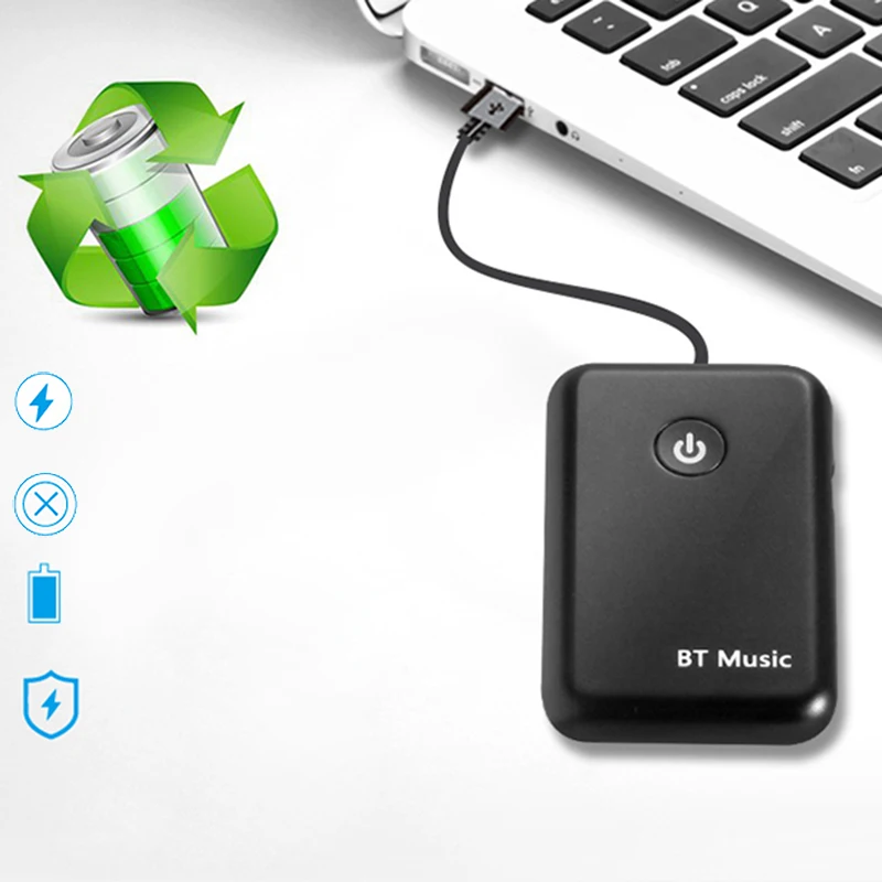 Мини беспроводной Bluetooth передатчик и приемник Kebidu 3 5 мм 2 в 1 адаптер для аудио