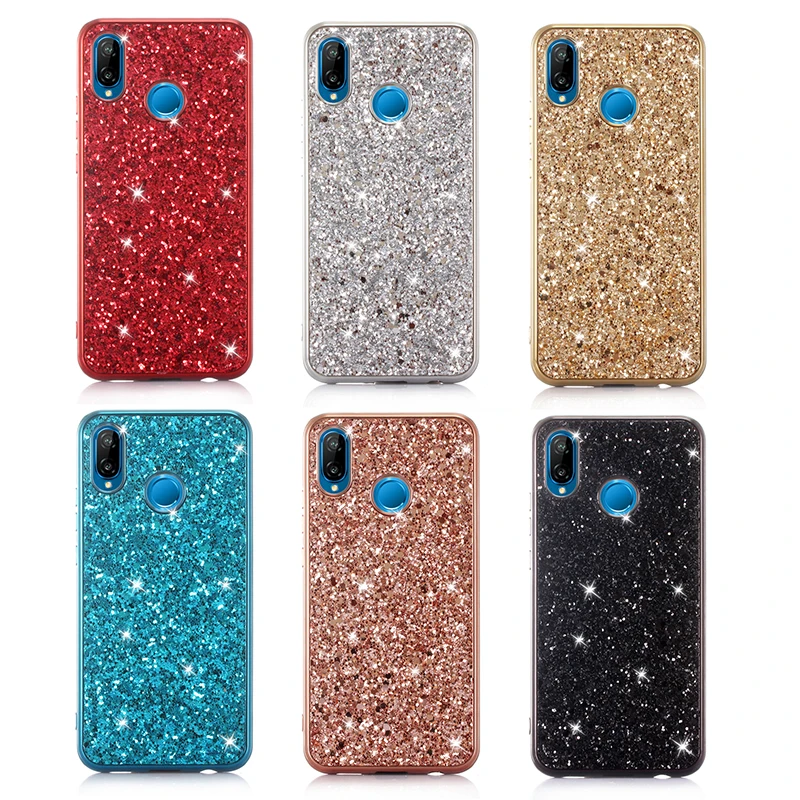 Роскошный яркий блестящий чехол для Huawei Mate20 P20 P30 Pro Lite Y6 2019 Nova 4 3i Mate20x Honor 8A V20 10i 20i